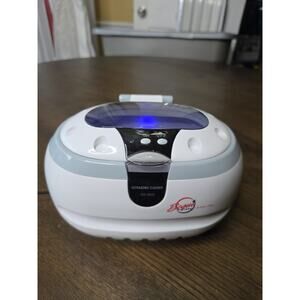 Magnasonic CD2800 Ultrasonic Jewelry & Eyeglass Cleaner White Gray Works